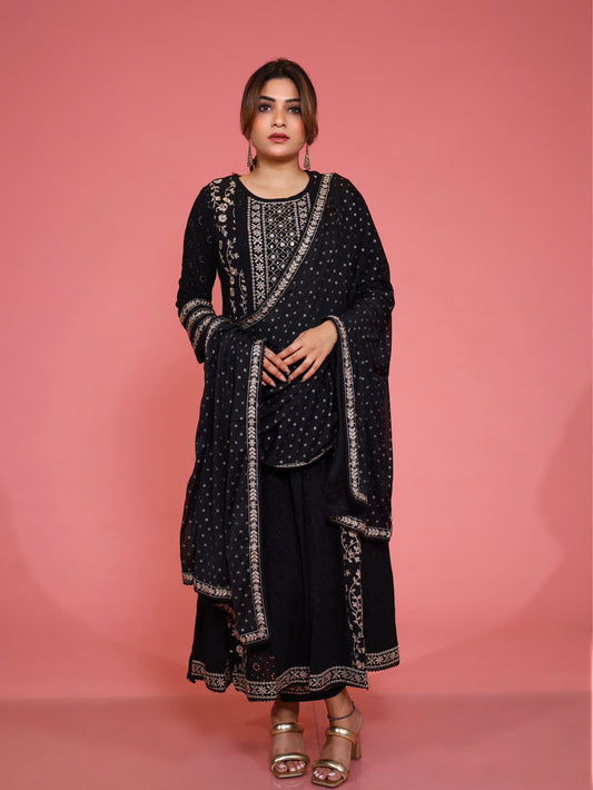 Anarkali (black party wear)