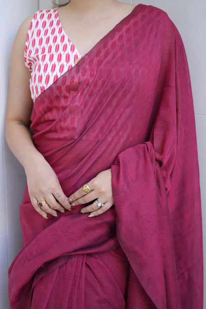 Suta Cotton (Dark Pink)