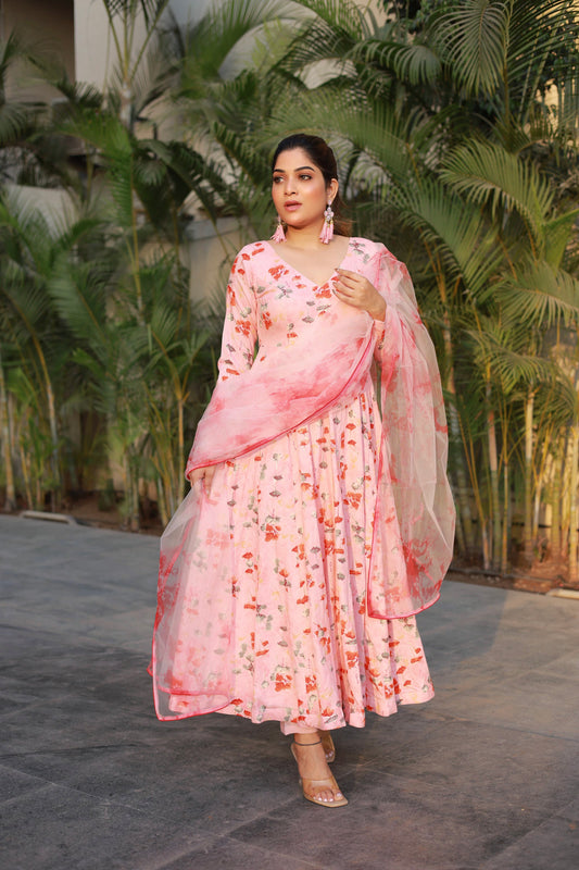 Anarkali (Baby Pink)