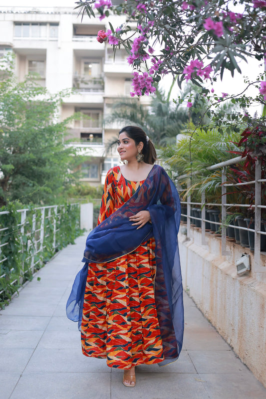 Anarkali (Multicolor)