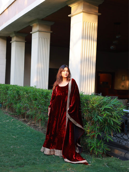 Anarkali (Velvet)