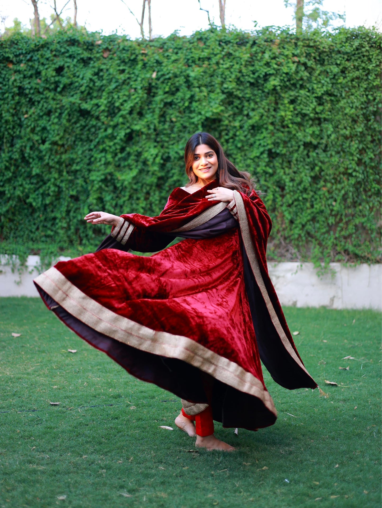Anarkali (Velvet)